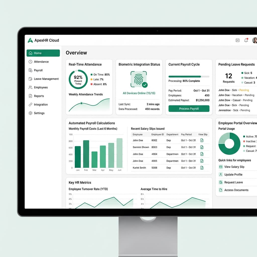Cloud HRIS & Payroll